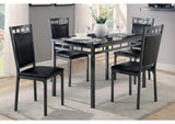 5275 Olney 5 Piece Dinette Set, Faux Marble Top