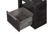 AZU522 Oxford One Drawer End Table In Basalt Grey