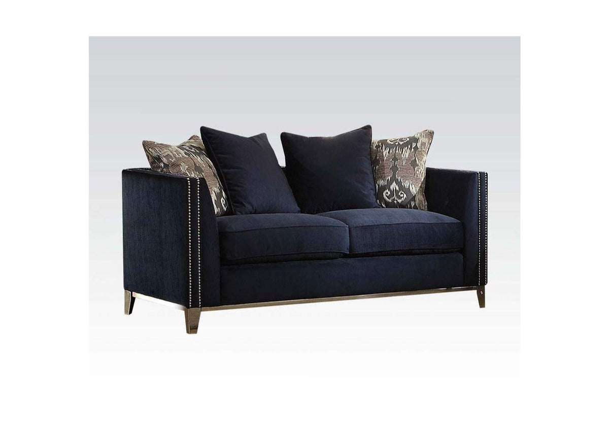 52831 Phaedra Loveseat with 4 Pillows