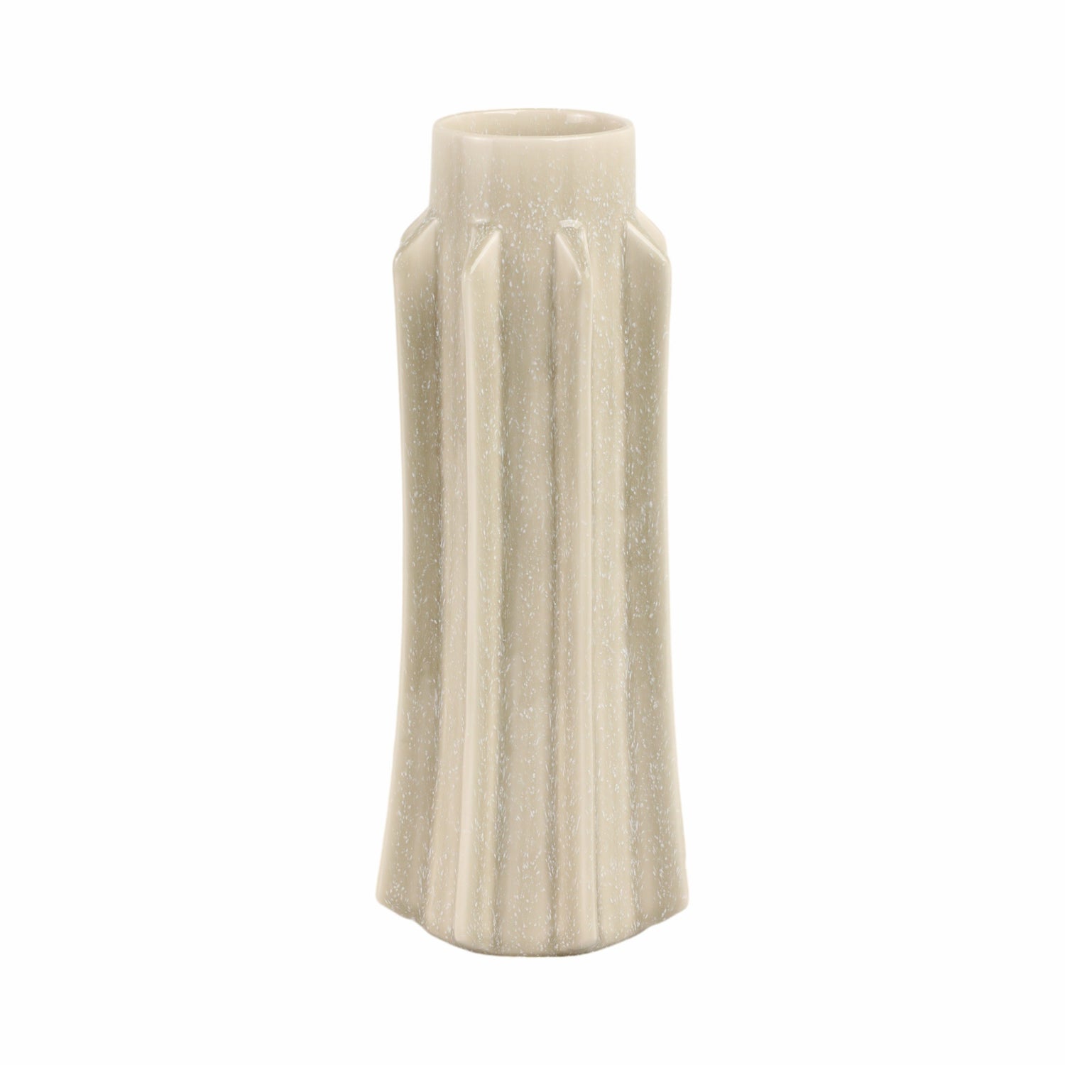 Obidos Medium Portugal Vase - Taupe
