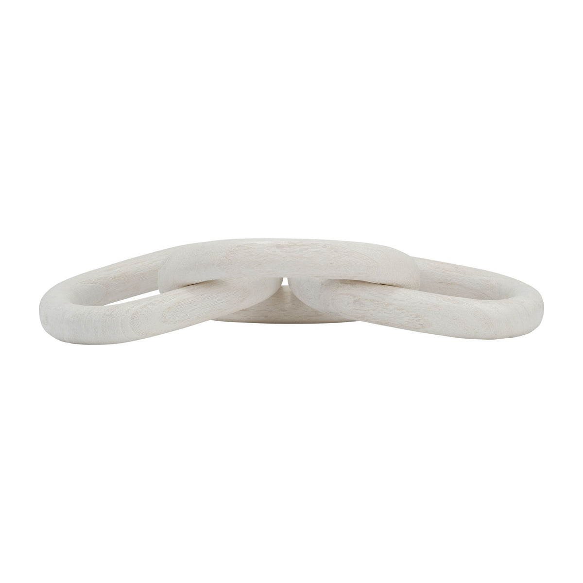3 Wooden Links 28" - White