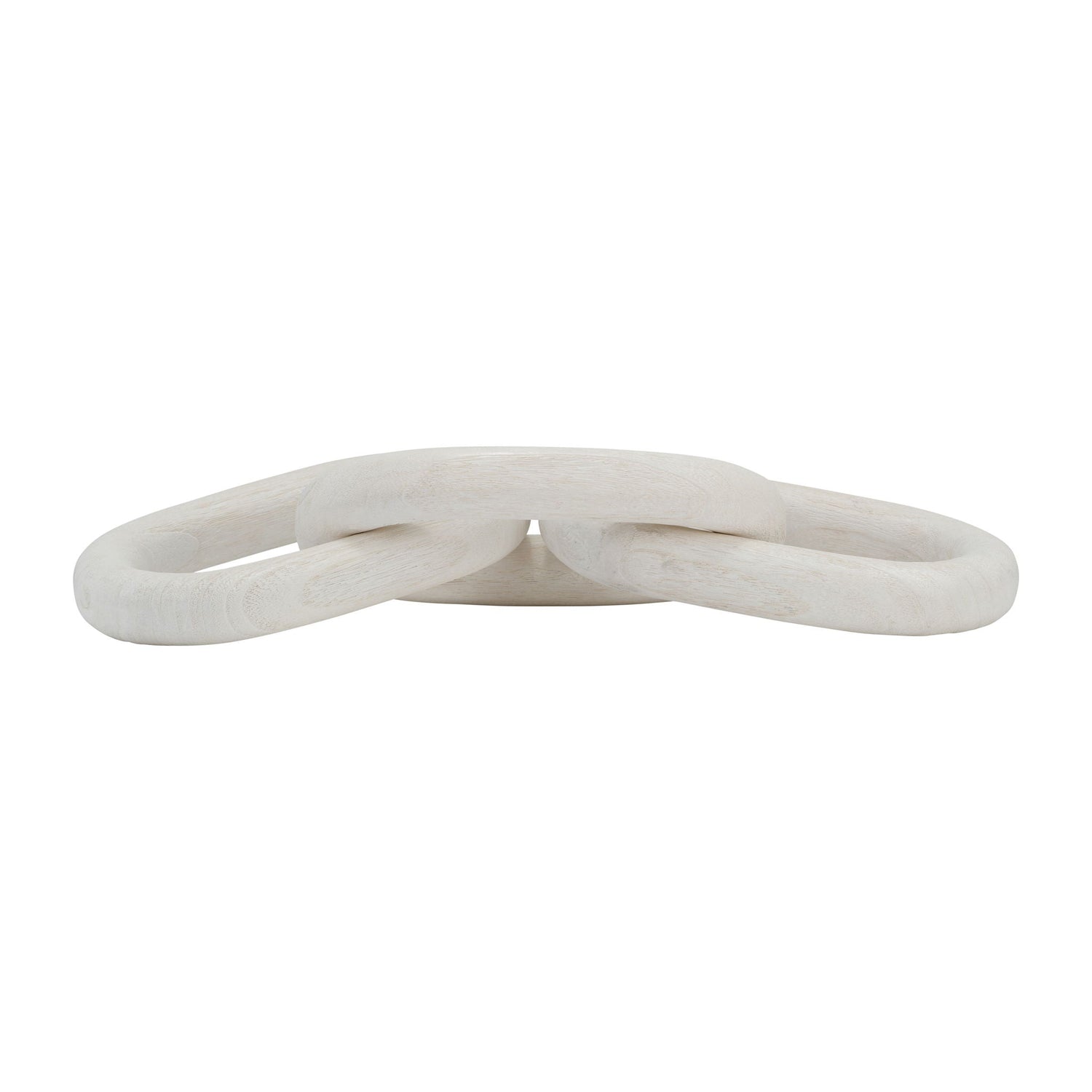3 Wooden Links 28" - White
