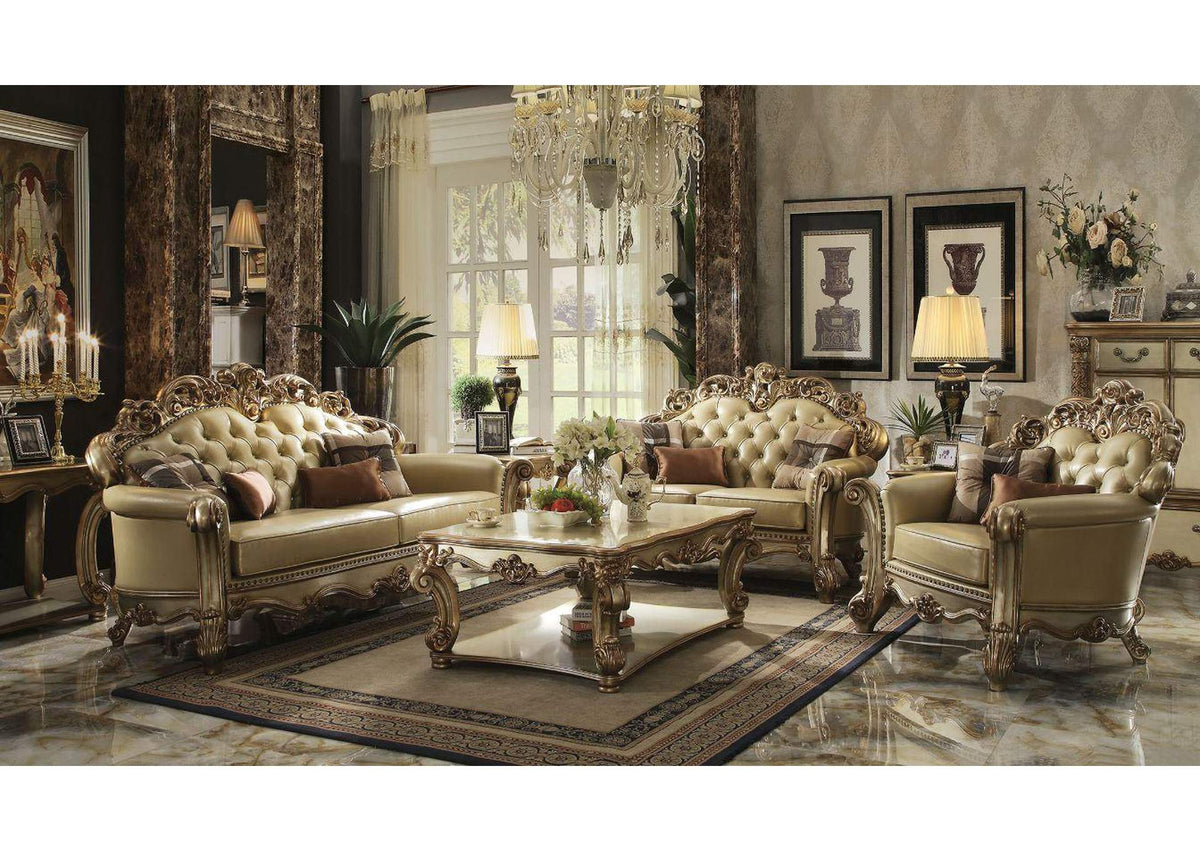 53000 Vendome Sofa with 4 Pillows