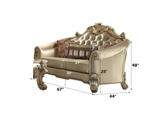 53121 Vendome Ii Loveseat with 3 Pillows