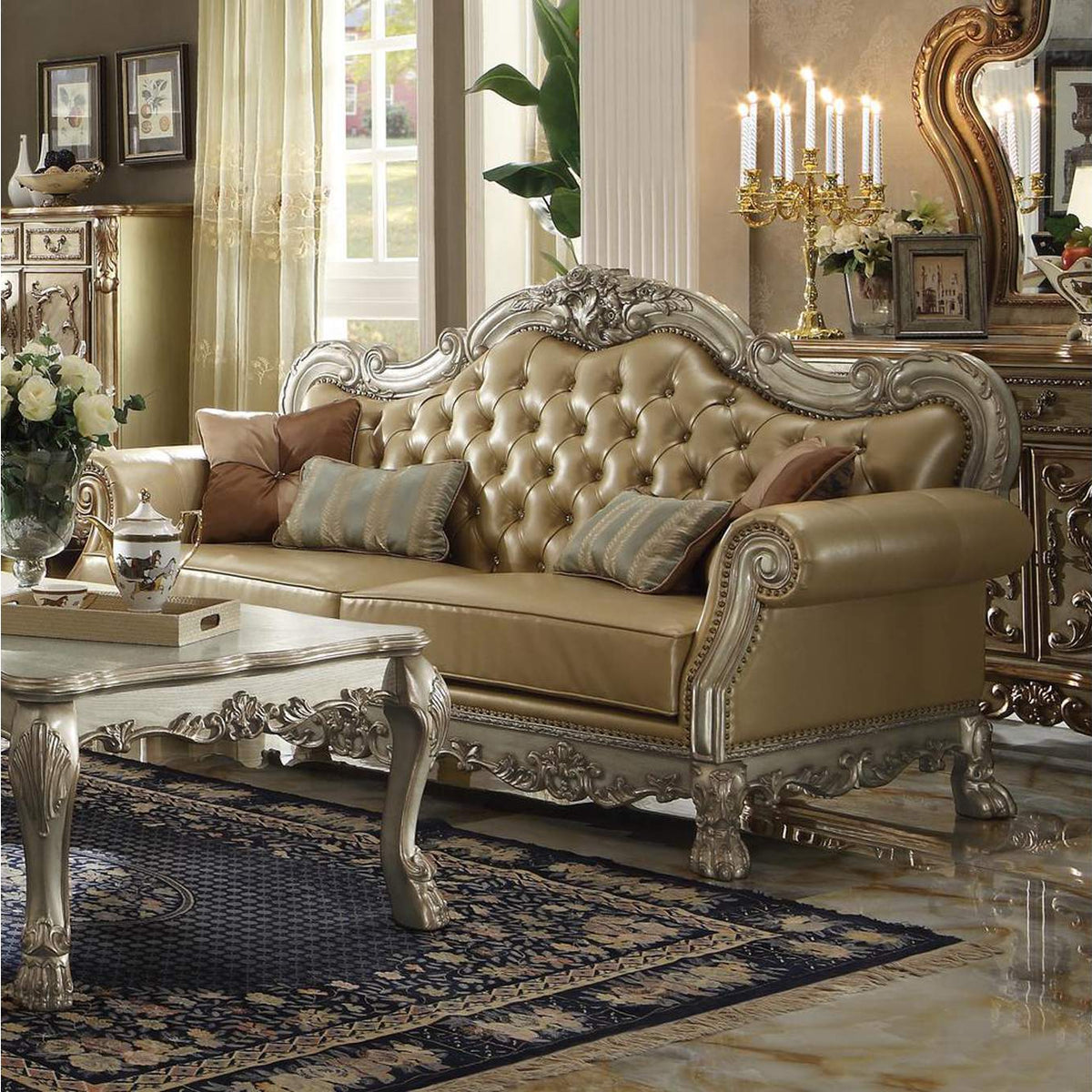 53160 Dresden Sofa with 4 Pillows