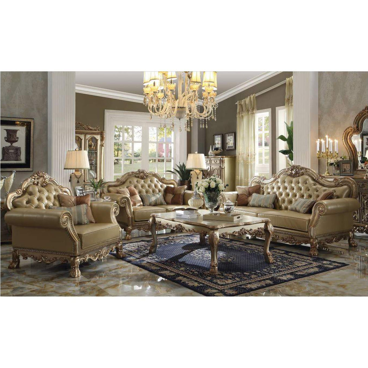 53160 Dresden Sofa with 4 Pillows
