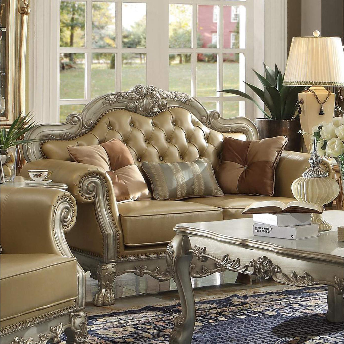 53161 Dresden Loveseat with 3 Pillows