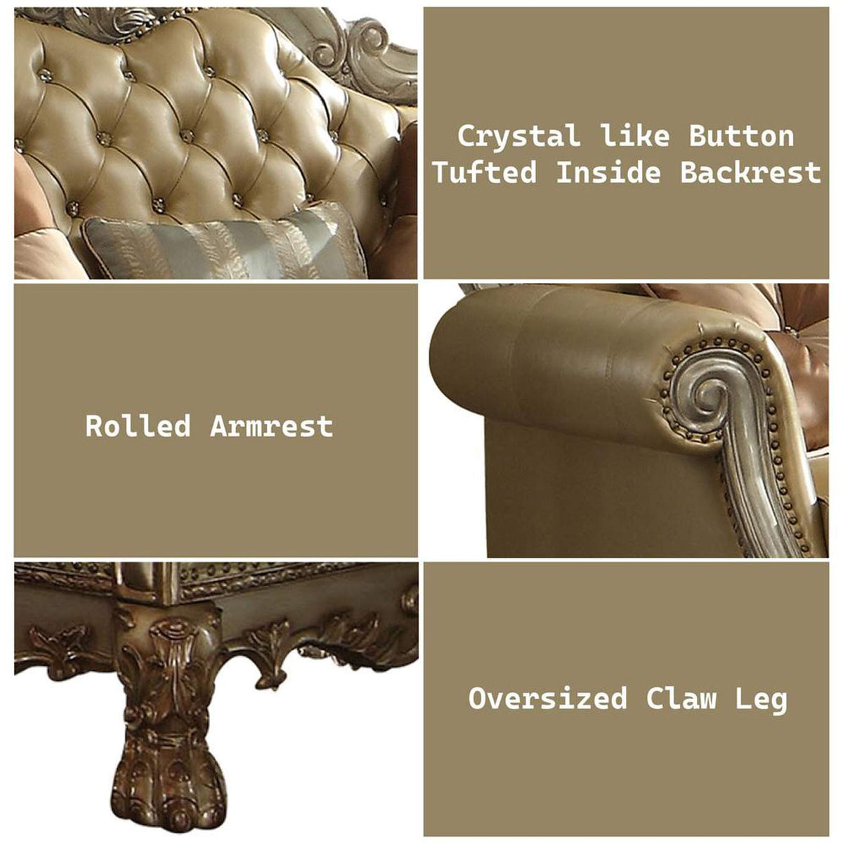 53161 Dresden Loveseat with 3 Pillows