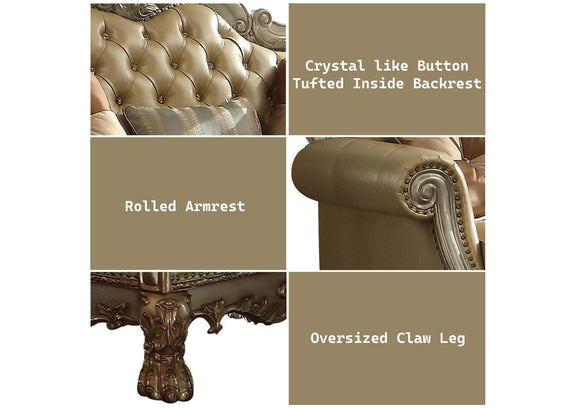 53161 Dresden Loveseat with 3 Pillows