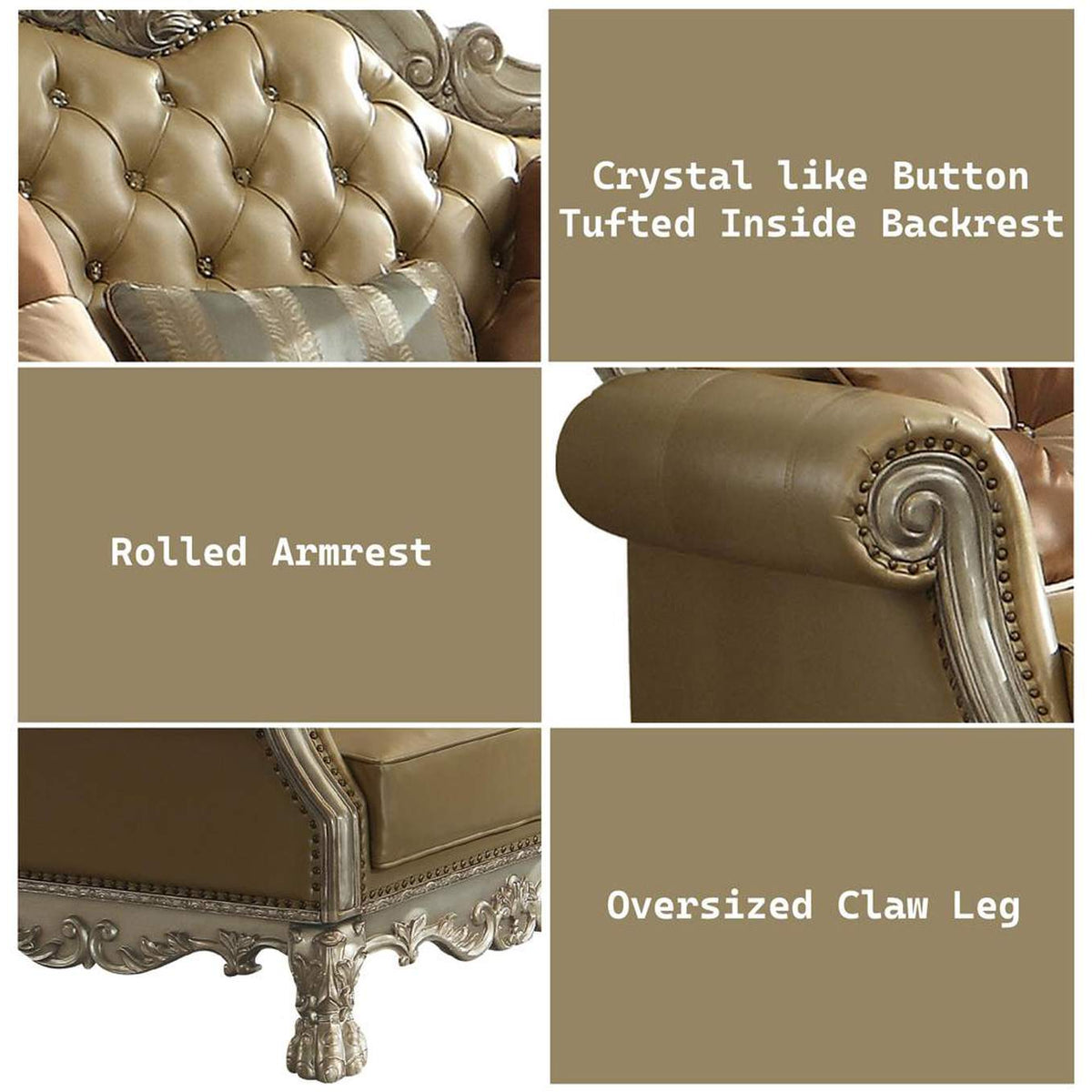 53162 Dresden Chair with 2 Pillows