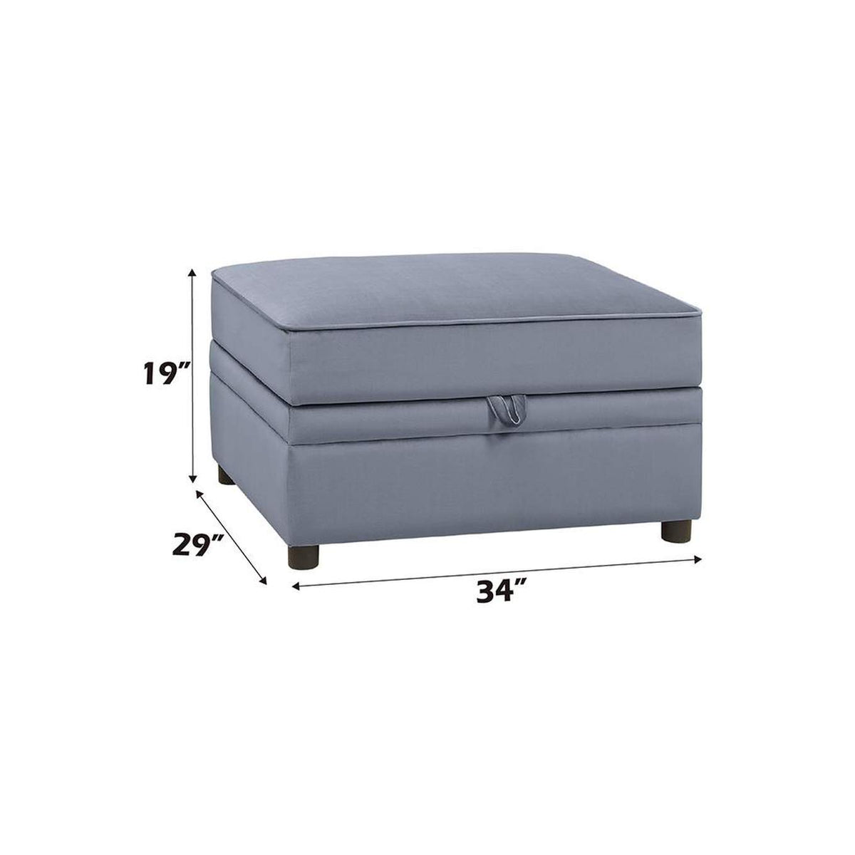 53307 Bois Ii Ottoman with Storage