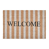 Doormats - Striped Welcome Doormat