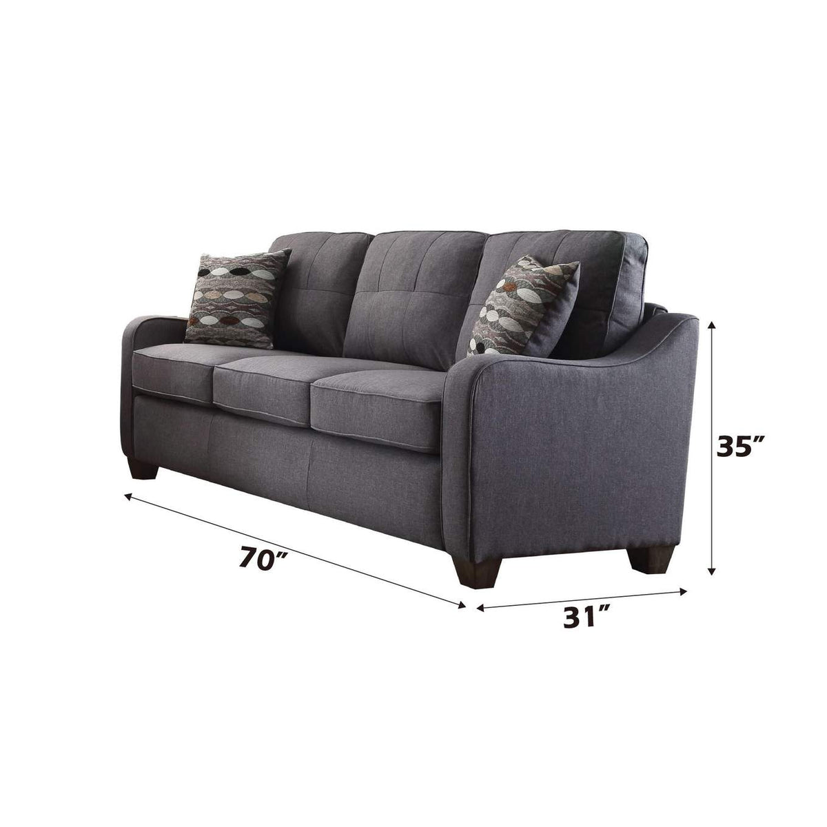 53790 Cleavon Ii Sofa with 2 Pillows