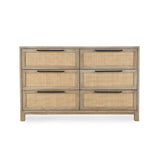 Jensen - 6 Drawer Dresser - Meadow Taupe
