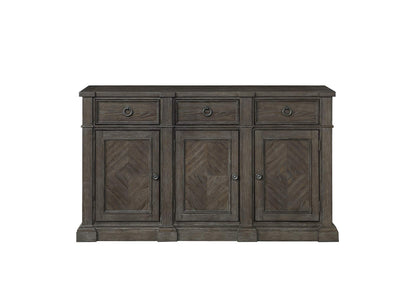 5441-40N Sarasota Server with 3 Drawers and 3 Doors