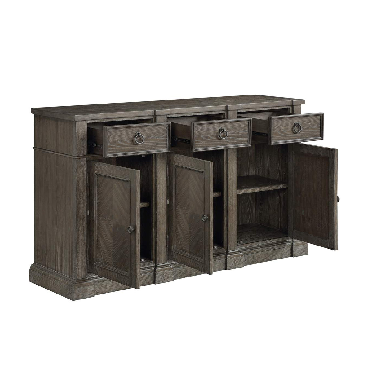 5441-40N Sarasota Server with 3 Drawers and 3 Doors