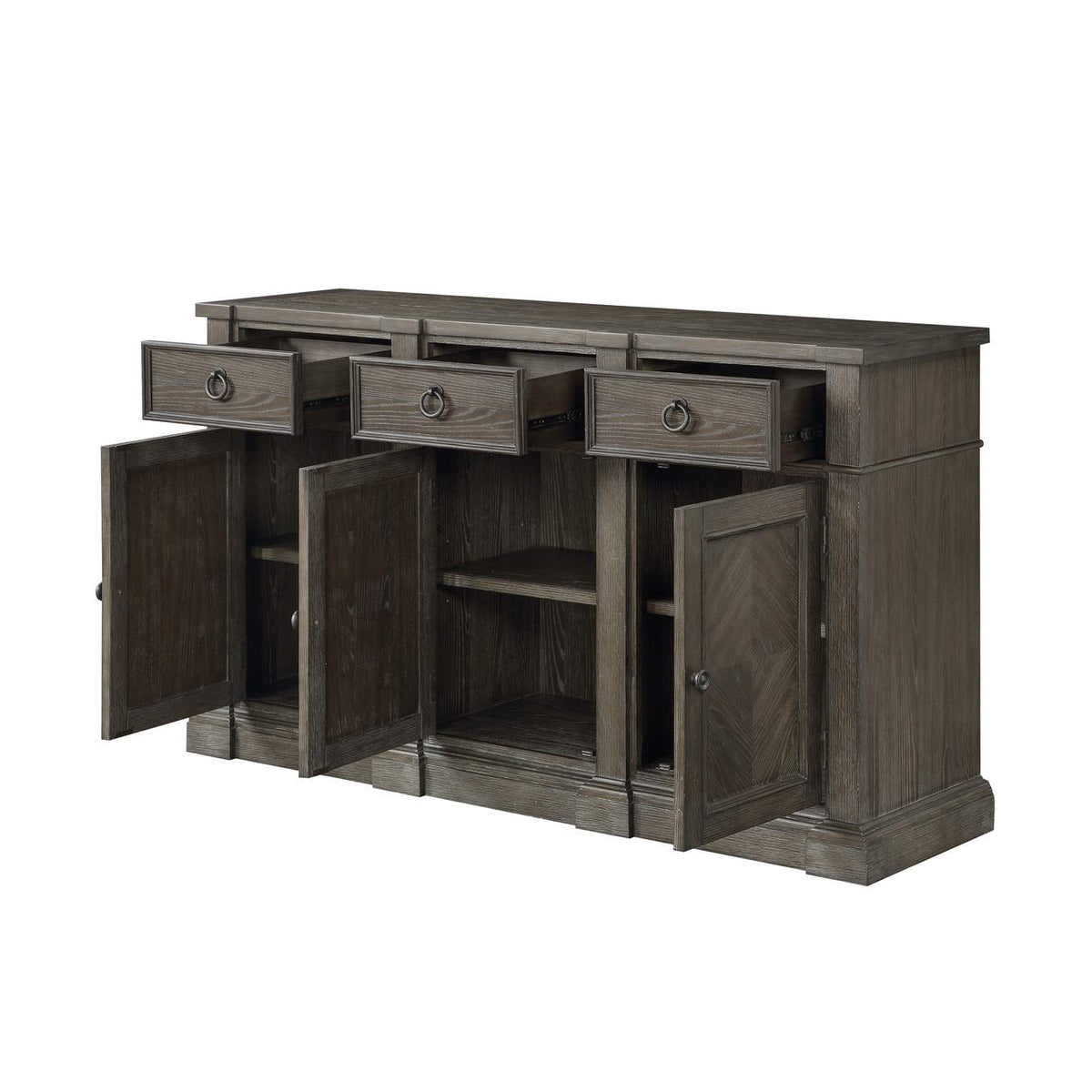 5441-40N Sarasota Server with 3 Drawers and 3 Doors