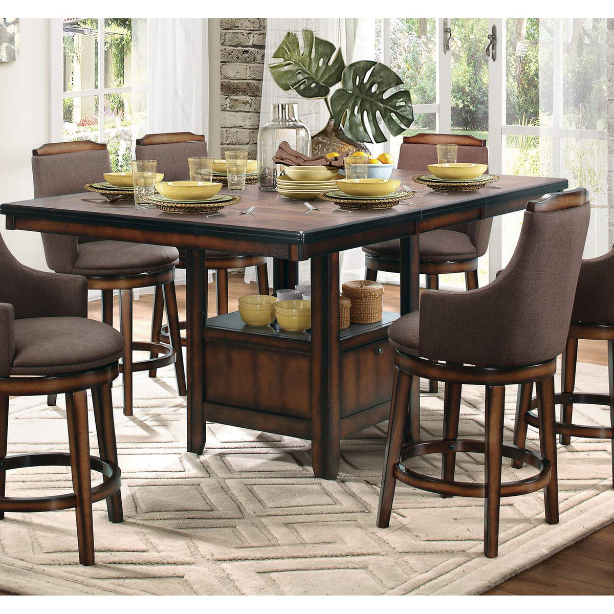5447-29FAS Bayshore Swivel Pub Height Chair