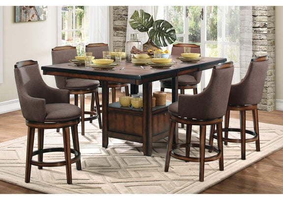 5447-29FAS Bayshore Swivel Pub Height Chair