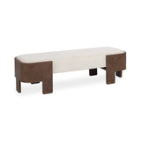 Janya - Accent Bench - Oat Cream