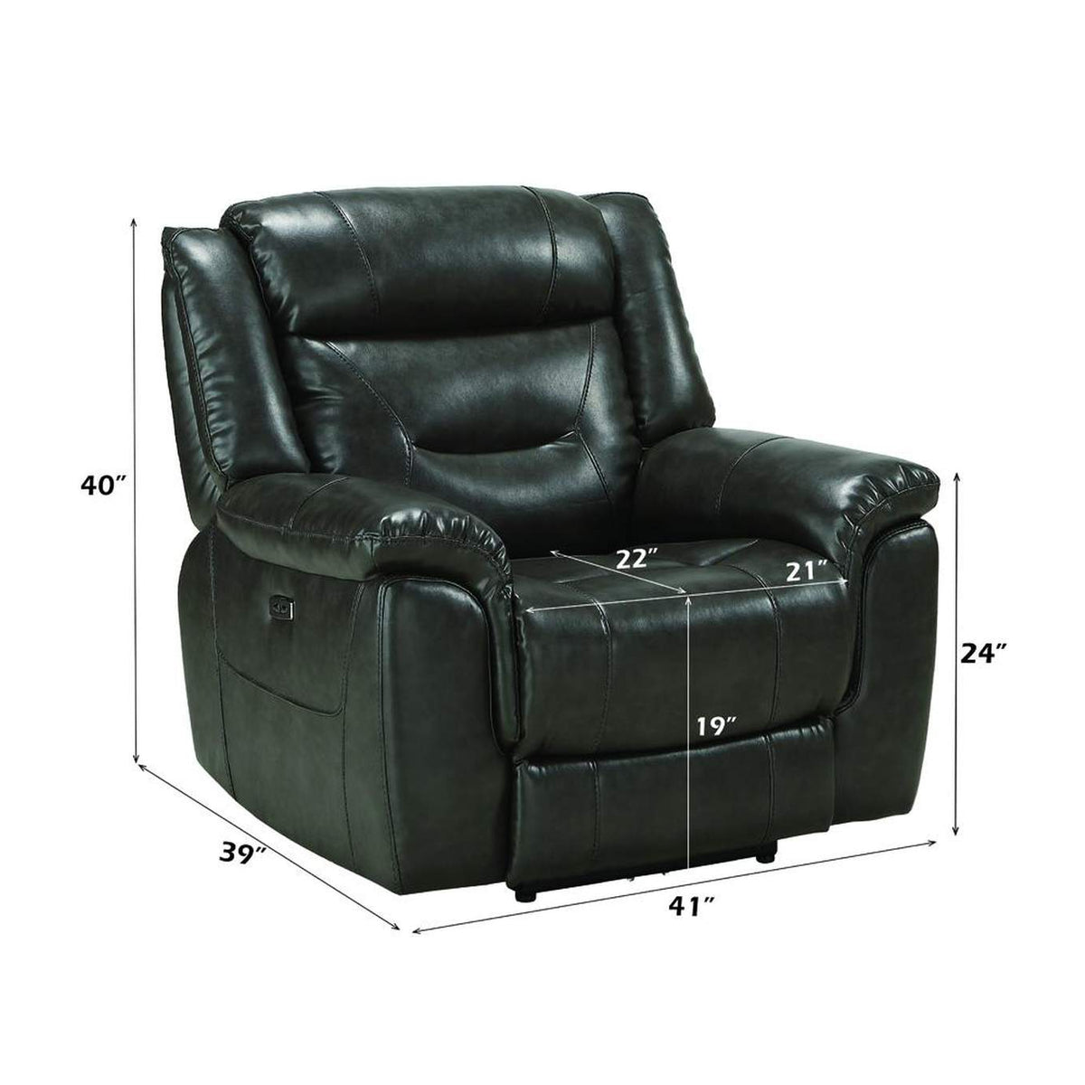 54807 Imogen Power Motion Recliner with USB