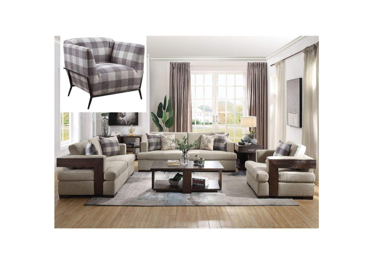 54850 Niamey Sofa with 4 Pillows
