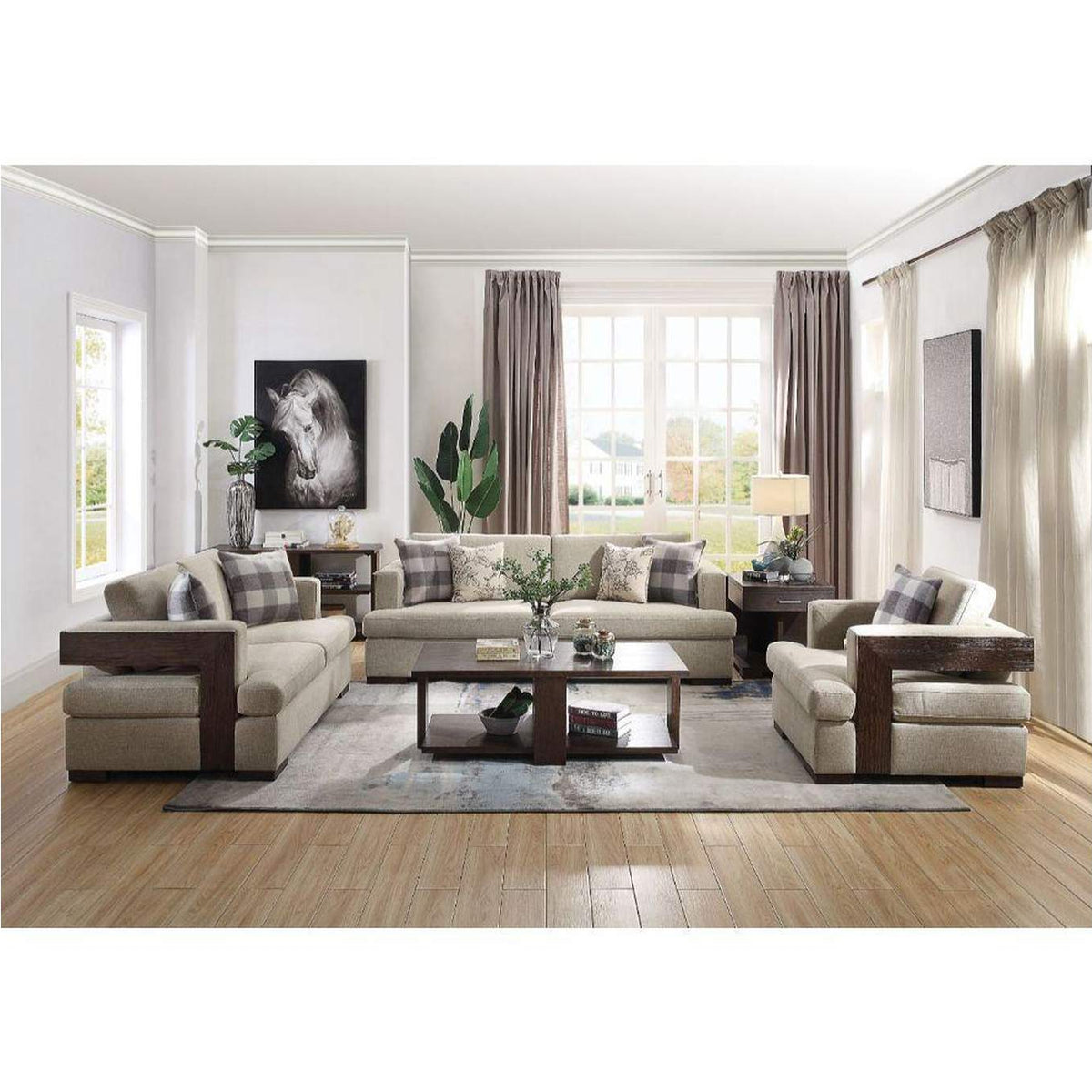 54850 Niamey Sofa with 4 Pillows