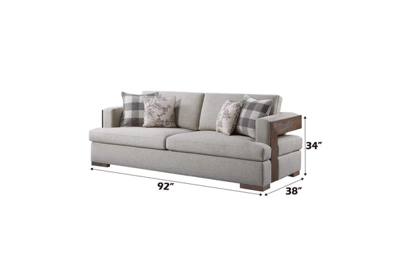 54850 Niamey Sofa with 4 Pillows