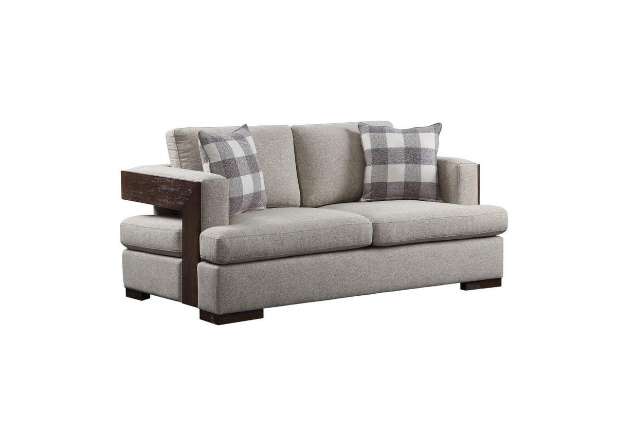 54851 Niamey Loveseat with 2 Pillows