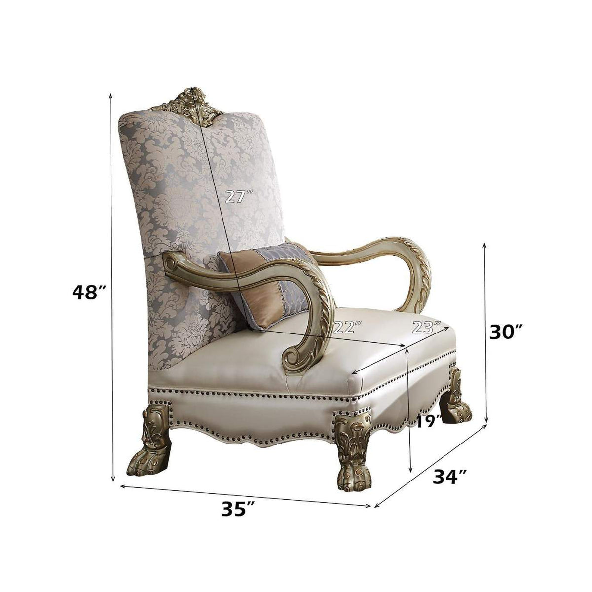 54877 Dresden Ii Chair with Pillow