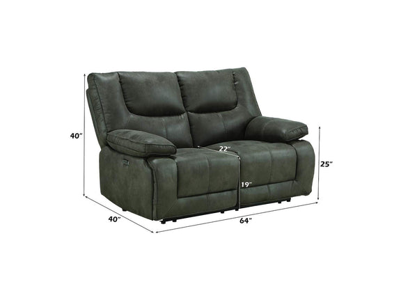 54896 Harumi Power Motion Loveseat with USB