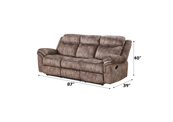 55020 Zubaida Motion Sofa and Console with USB