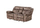 55021 Zubaida Motion Loveseat and Console with USB