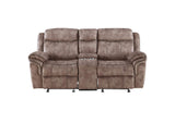 55021 Zubaida Motion Loveseat and Console with USB