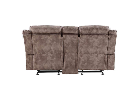 55021 Zubaida Motion Loveseat and Console with USB