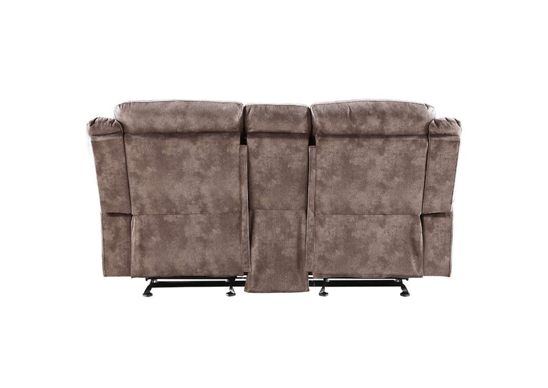 55021 Zubaida Motion Loveseat and Console with USB