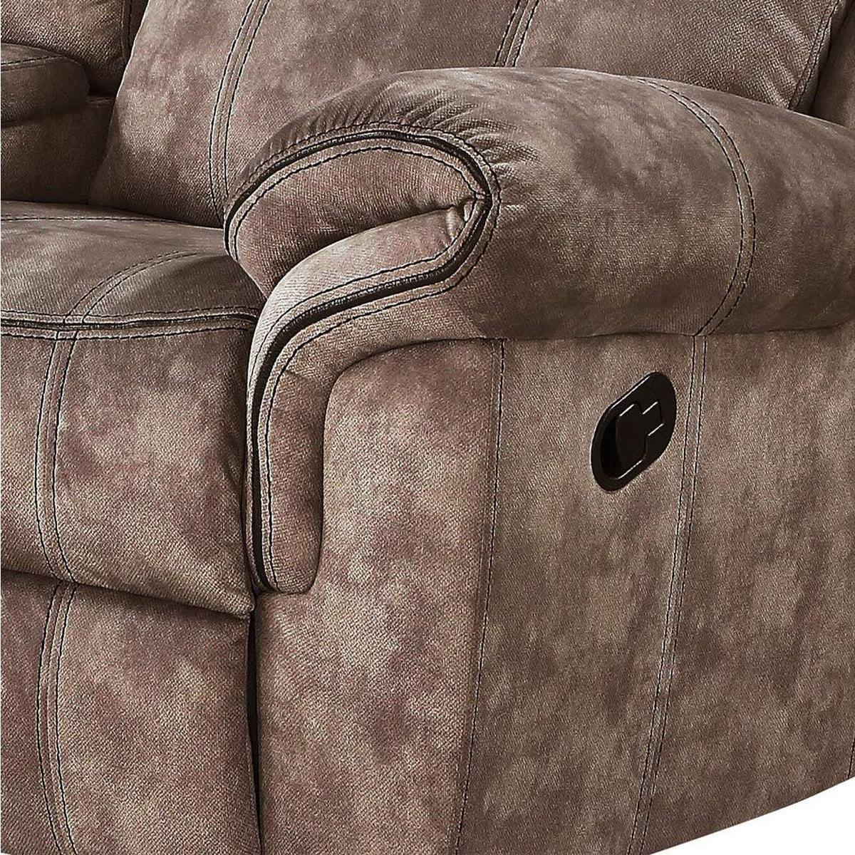 55021 Zubaida Motion Loveseat and Console with USB
