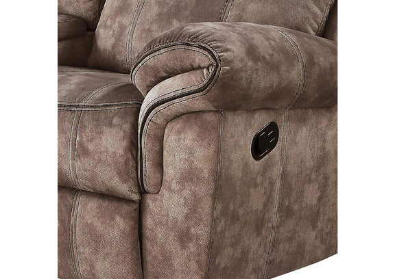 55021 Zubaida Motion Loveseat and Console with USB