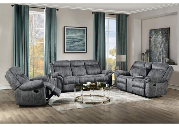 55025 Zubaida Motion Sofa and Console with USB