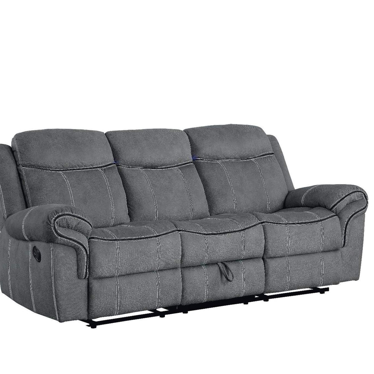 55025 Zubaida Motion Sofa and Console with USB