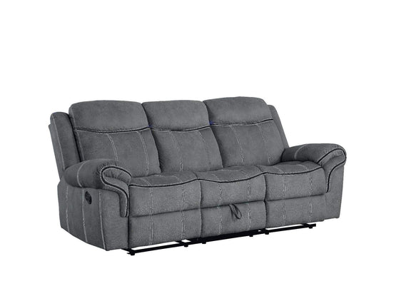 55025 Zubaida Motion Sofa and Console with USB