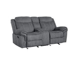 55026 Zubaida Motion Loveseat and Console with USB