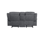 55026 Zubaida Motion Loveseat and Console with USB