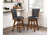 5505-24BKS Medford Swivel Counter Height Chair