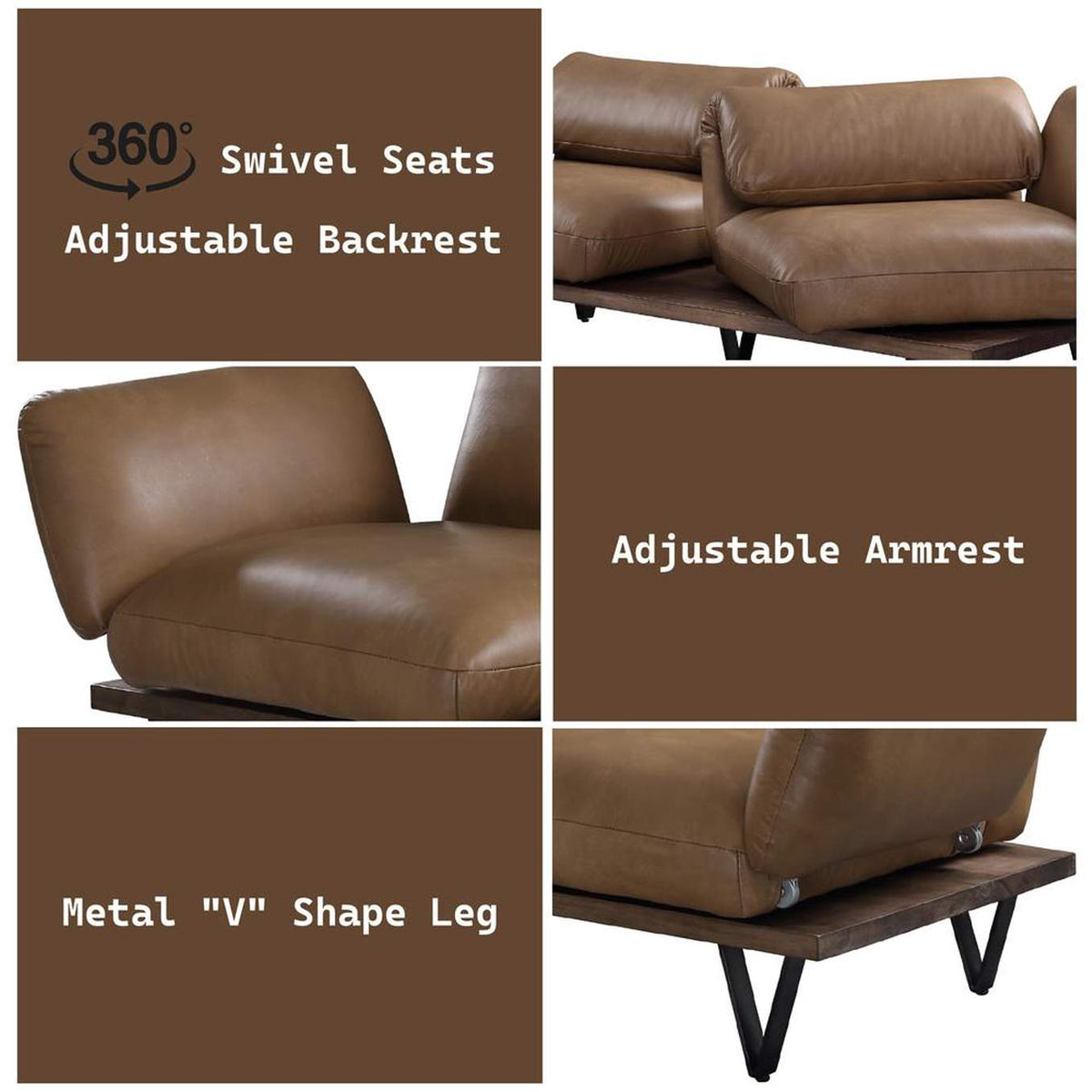 55065 Narech Sofa with Swivel
