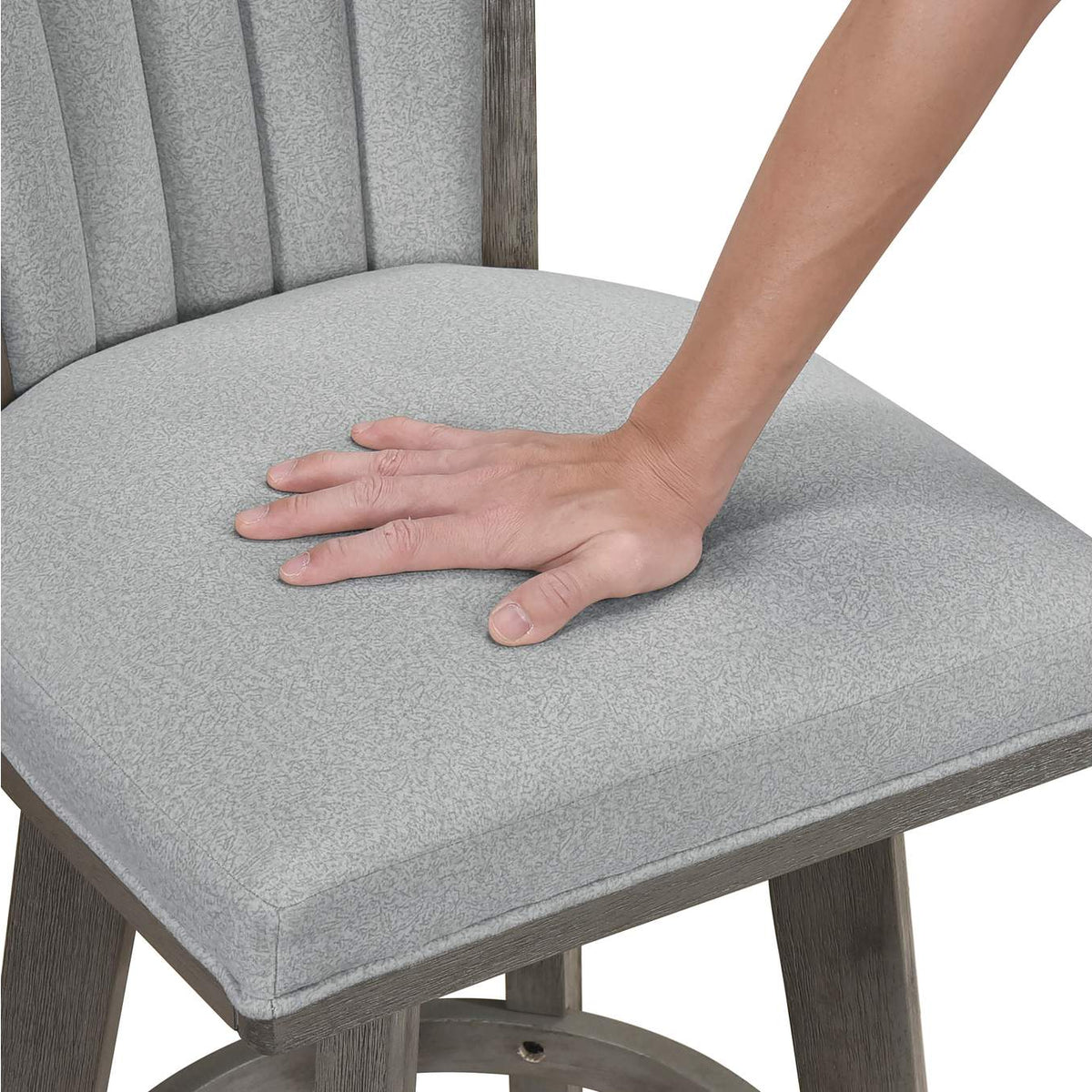 5507-29GYS Corvallis Swivel Pub Height Chair