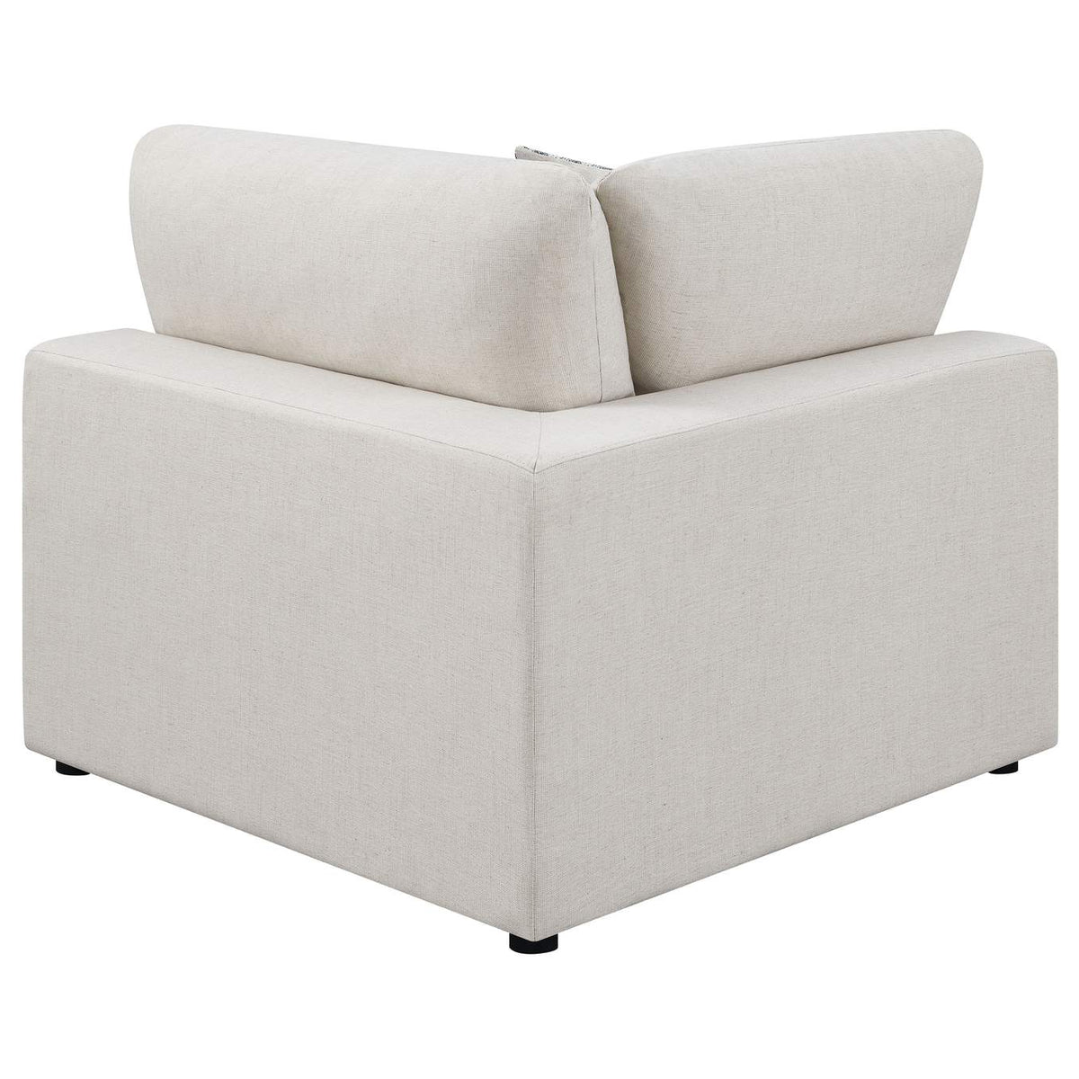 551321-SETC Serene 5-piece Upholstered Modular Sectional Sofa Beige