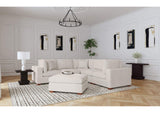 Lakeview 6-piece Upholstered Modular Sectional Sofa Ivory
