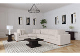 551461-SET Lakeview 6-piece Upholstered Modular Sectional Sofa Ivory