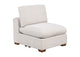 551461 Lakeview Upholstered Armless Chair Ivory